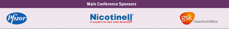 2005 UK National Smoking Cessation Conference - main conference sponsors