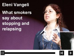 What smokers say about stopping and relapsing