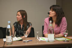 Lucy Hackshaw and Miriam Armstrong