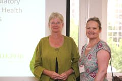 Lilian Somervaille and Di Roffe